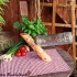 Olive wood bottle holder