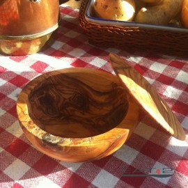 olive wood pot