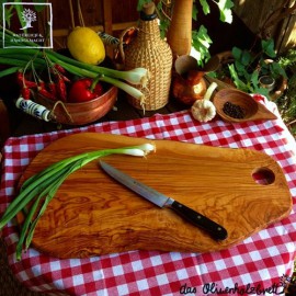 Olive Wood Bread Board with Hebrew Blessing and Curved Handle — Travel the  Text