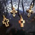 Necklace made of olive wood, made in Bethlehem