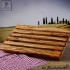 olive wood cutting board for bread