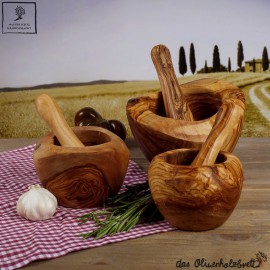 Mortar and pestle, rounded edges