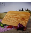 Large cutting board out of olive wood